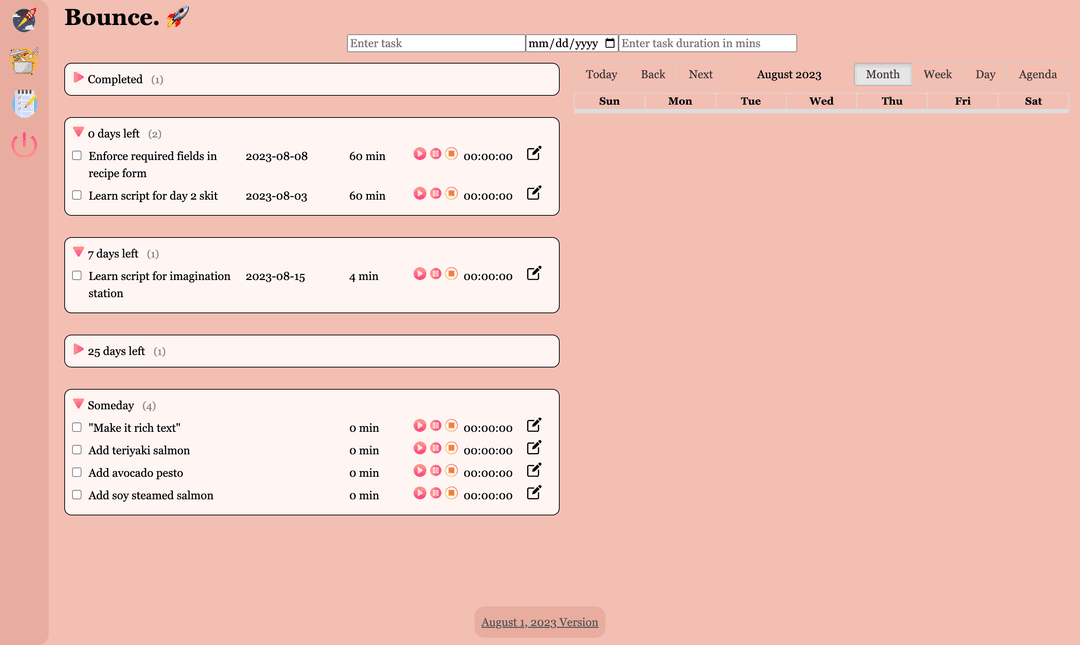 To-Do List Page